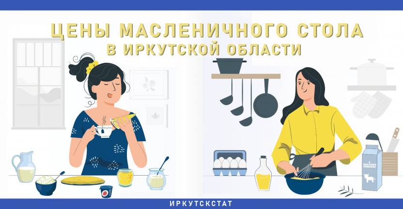 Цены масленичного стола в Иркутской области